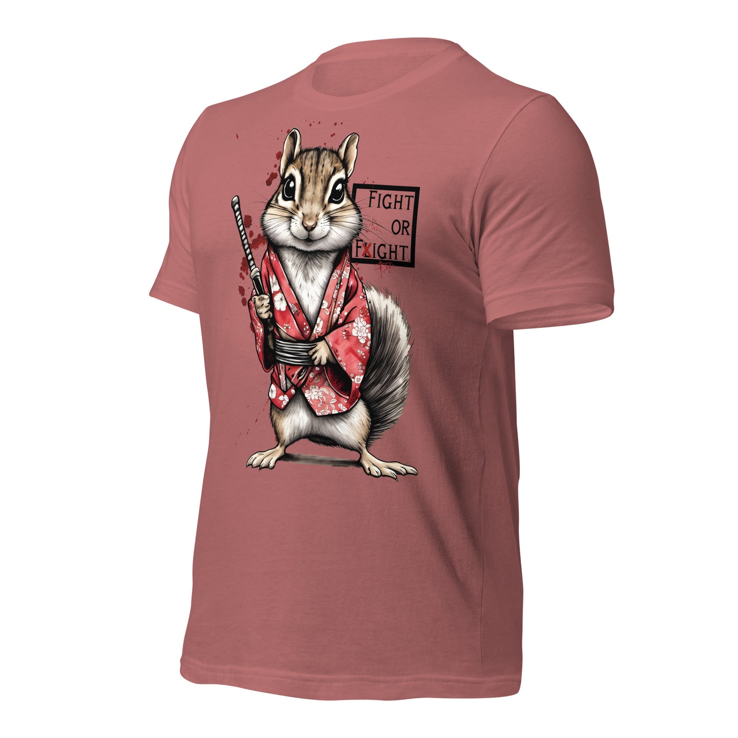 Stabby McSquirrel Unisex t-shirt