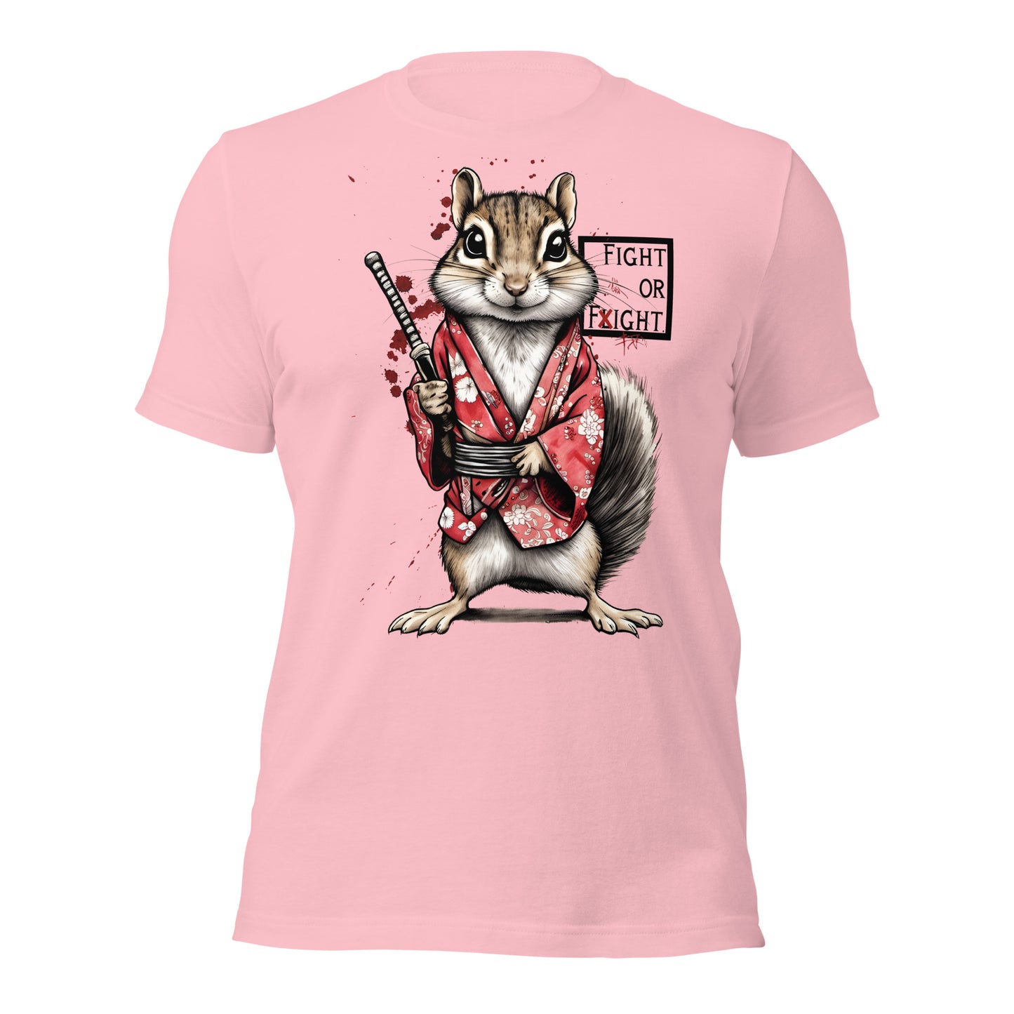 Stabby McSquirrel Unisex t-shirt