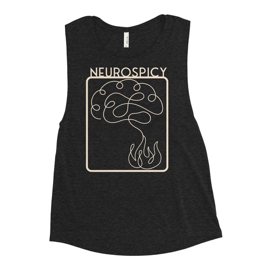 Neurospicy Ladies’ Muscle Tank