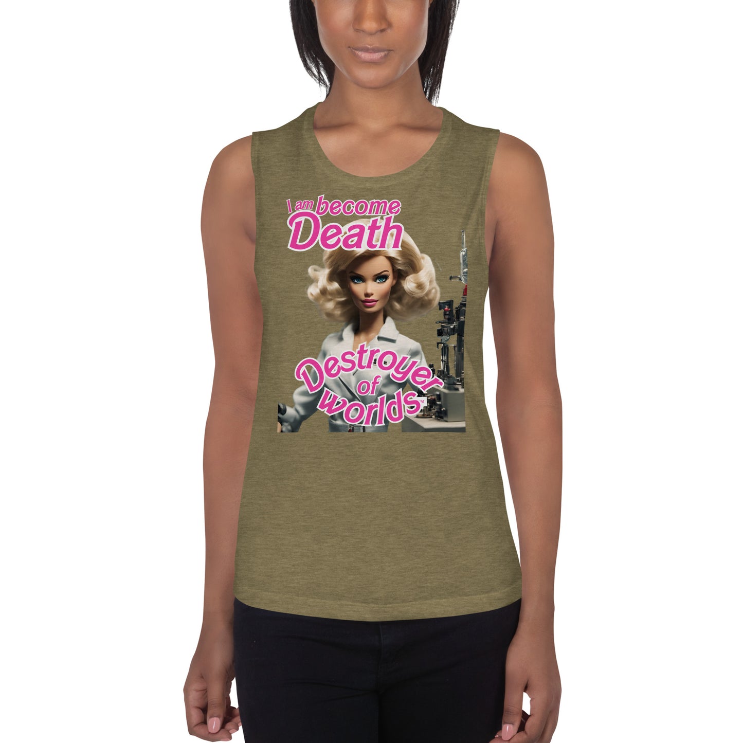 Destroyer of Worlds Ladies’ Muscle Tank