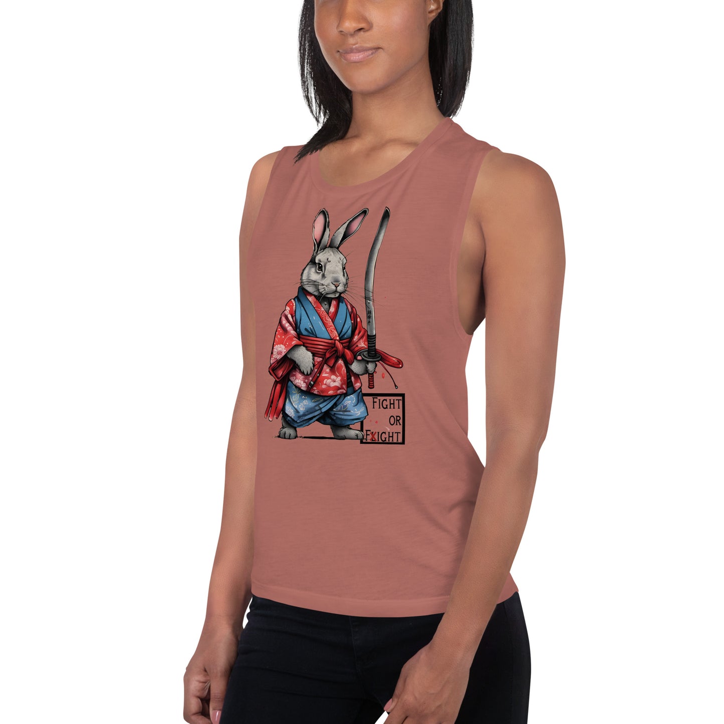 Usagi Kenshin Ladies’ Muscle Tank
